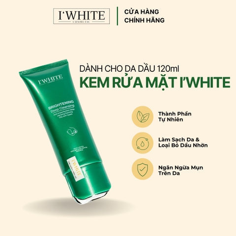 Kem rửa mặt I'White IW- 4001 (Dành cho da hỗn hợp và da dầu)