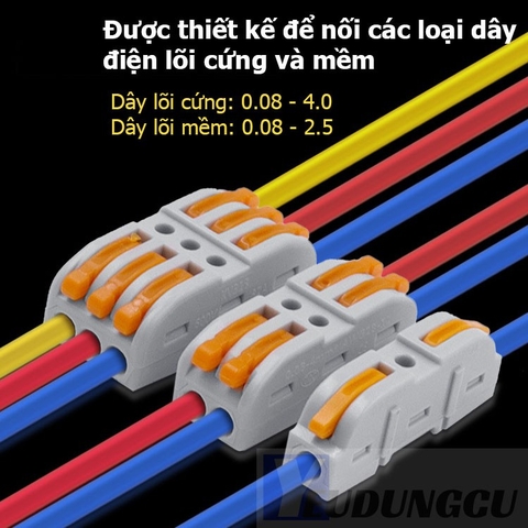 Cút nối dây điện nhanh Kẹp giắc KV212 KV214 KV111 2