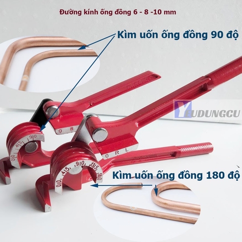 Vam uốn ống đồng điều hòa 6, 8, 10 mm CT369A.