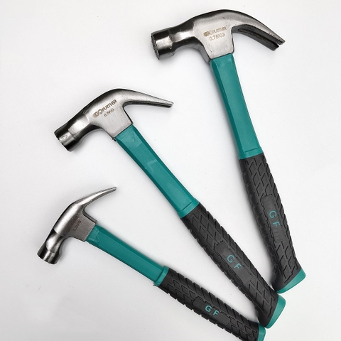 Búa Đóng Đinh Nguyên Khối HD - Tay cầm bọc cao su chắc chắn chuyên đóng