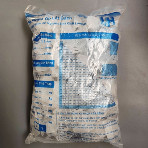 Túi 1 kg Ke nêm cân bằng lát gạch