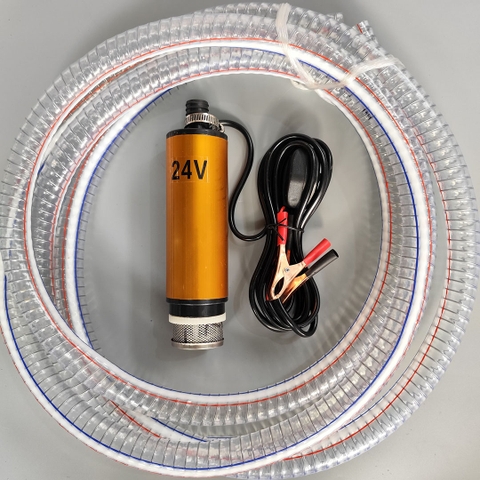 Bộ Máy Bơm Dầu Diesel Chìm Trong Phi 12V 24V Phi 51mm - Bơm tõm 40L/phút