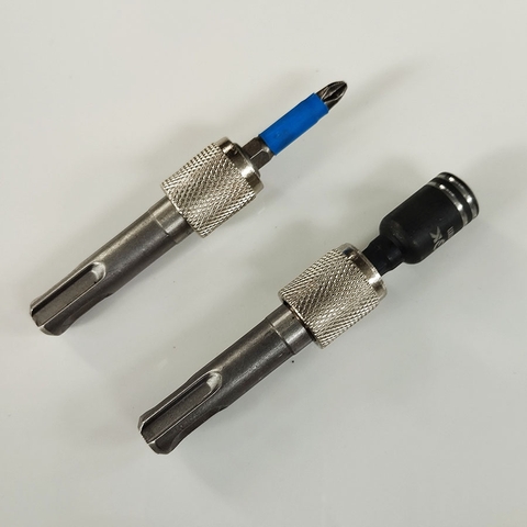 Đầu Chuyển Đổi Chân SDS Khoan Bê Tông Sang bắt vít chân lục giác có bi giữ