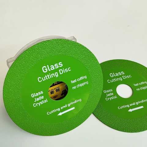Lưỡi Cắt Kính / Gạch men kích cỡ 100mm Lắp máy cắt mài cầm tay - Đĩa đá cắt kim cương