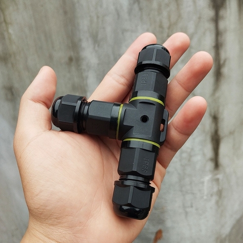 Cút Nối Dây Điện Chữ T Chống Nươc IP68
