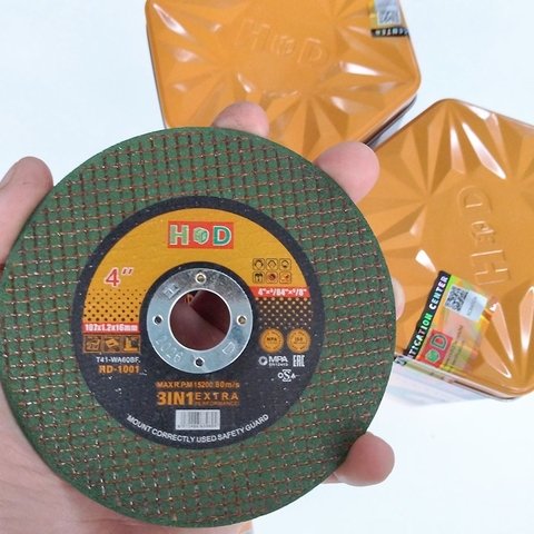 Đá Cắt Sắt H&D Chính Hãng Loại 1 Tấc (107mm) - Đĩa cắt sắt