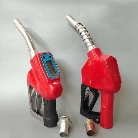 Cò bơm xăng dầu có đồng hồ và không đồng hồ