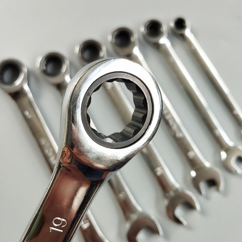 Vòng Miệng ( Cờ Lê lắc ) Tự Động Thép CR-V Đủ Size Hàng Chất Lượng