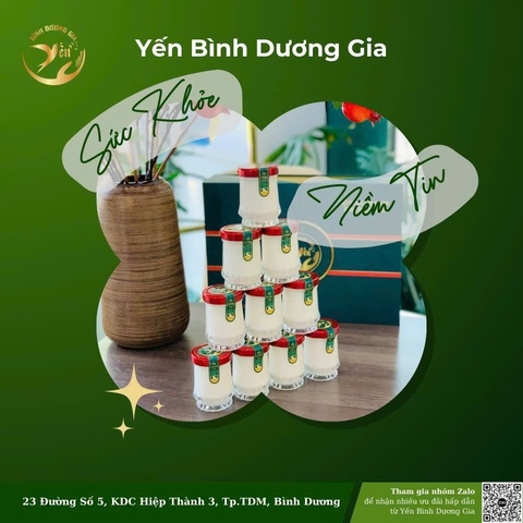 Yến Bình Dương Gia – Thương Hiệu Gắn Liền Với Sức Khỏe & Niềm Tin