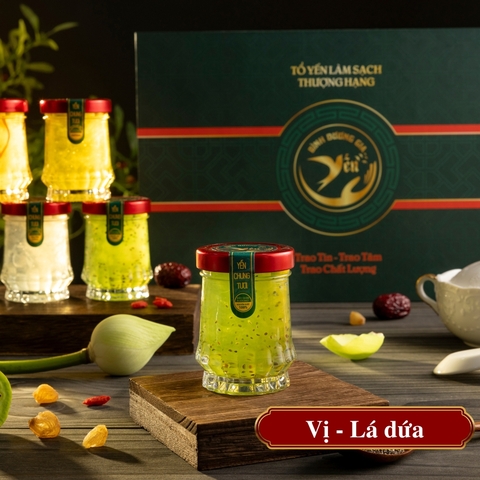 Yến chưng tươi - Vị lá dứa