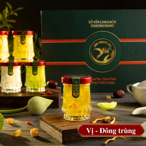 Yến chưng tươi - Vị Đông trùng