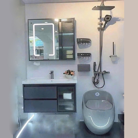 Combo phòng tắm, combo nhà tắm, trọn bộ thiết bị vệ sinh phòng tắm 209