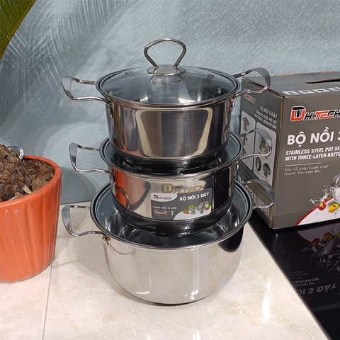 Bộ nồi 3 món 3 đáy