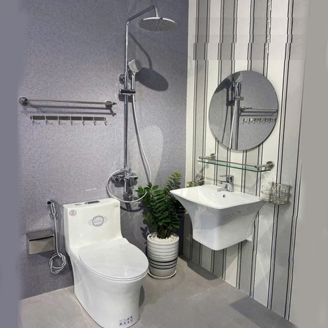 Combo phòng tắm ,combo nhà tắm, trọn bộ thiết bị vệ sinh phòng tắm 203