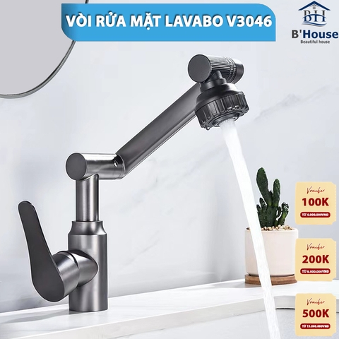 Vòi rửa mặt lavabo V 3046