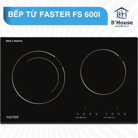 Bếp từ đôi Faster 600i