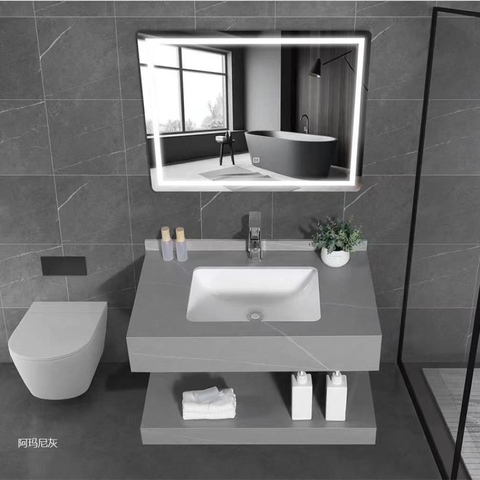 Bàn đá 2 tầng chống trầy xước