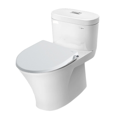 Bồn cầu một khối Inax Aqua AC-959A+CW-S15VN/BW1 (Nắp thông minh)