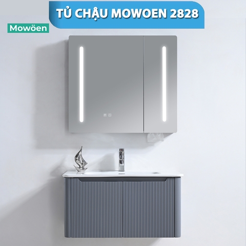Bộ Tủ Gương Phòng Tắm, Tủ Lavabo Đẹp, Tủ Lavabo Phòng Tắm MW2828