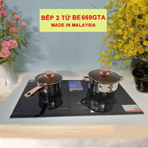 BẾP TỪ BAUER BE 669GTA Tặng bộ nồi 4 món Mới nhất 2025