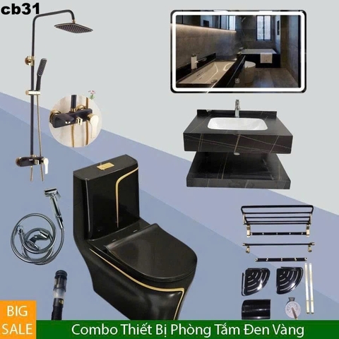 Combo phòng tắm, combo nhà tắm, trọn bộ thiết bị vệ sinh phòng tắm 31
