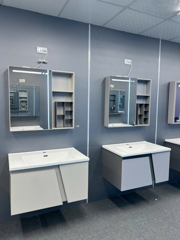 Bộ Tủ Gương Phòng Tắm, Tủ Lavabo Đẹp, Tủ Lavabo Phòng Tắm