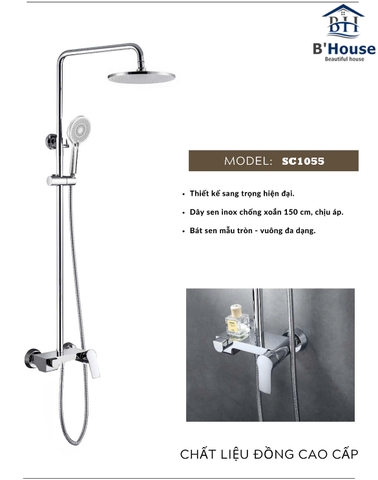 Sen cây tắm đứng SC 1055