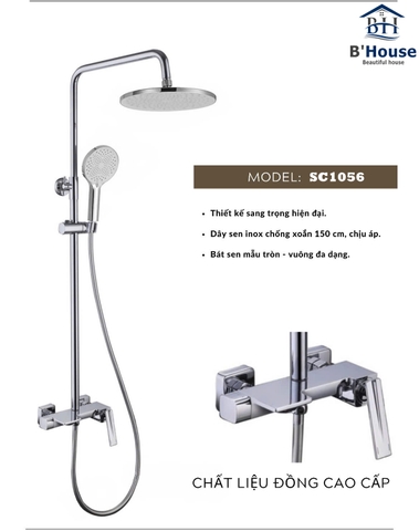Sen cây tắm đứng SC 1056