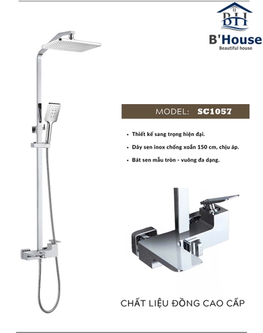 Sen cây tắm đứng SC 1057