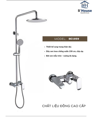 Sen cây tắm đứng SC 1059