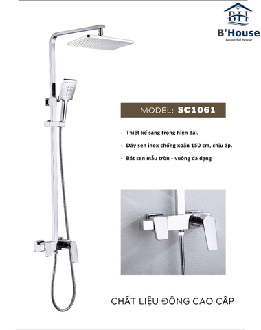 Sen cây tắm đứng SC 1061