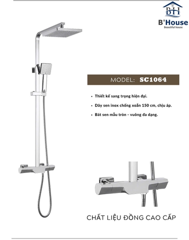 Sen cây tắm đứng SC 1064