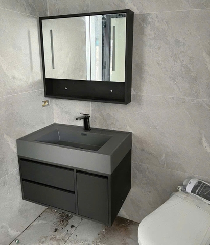 Bộ Tủ Gương Phòng Tắm, Tủ Lavabo Đẹp, Tủ Lavabo Phòng Tắm 1