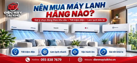 Nên Mua Máy Lạnh Hãng Nào? So Sánh 7 Thương Hiệu Phổ Biến