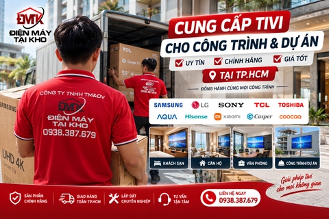 Chuyên Cung Cấp Tivi Cho Công Trình & Dự Án Uy Tín - Giá Tốt