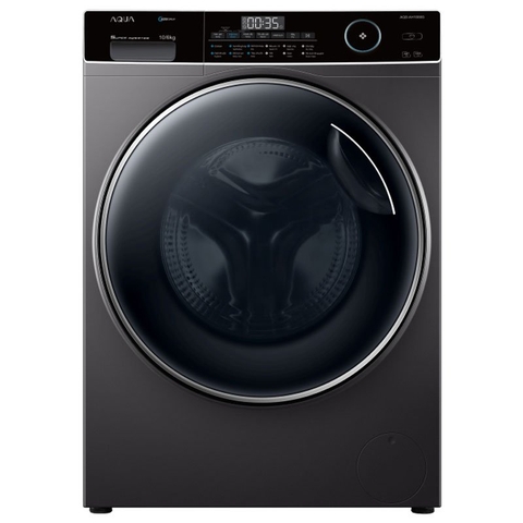 Máy giặt sấy Aqua Inverter 10kg AQD-AH1000G.PS lồng ngang