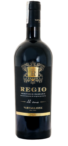 Rượu vang Ý Varvaglione 1921 REGIO Primitivo Di Manduria.