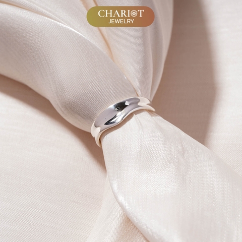 Nhẫn Bạc NCJ22 vương miện cách điệu Chariot Jewelry