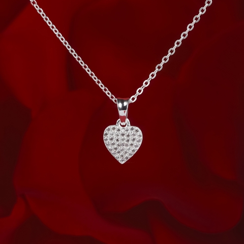 Dây chuyền S925 DCJ120 Mini Heart, quà tặng 8-3 ý nghĩa, Chariot Jewelry