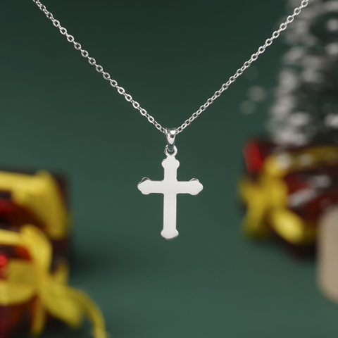Dây chuyền bạc s925 DCJ184 Chữ thập thanh lịch Chariot Jewelry