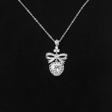 Dây chuyền DCJ04 Eternal Love sang trọng, thanh lịch bạc s925 ChariotJewelry