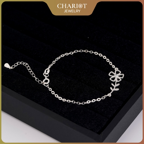 Lắc tay BCJ18 đóa hoa tinh tế Chariot Jewelry