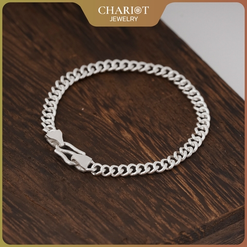 Lắc tay BCJ21 bạc nguyên chất cho bé Chariot Jewelry