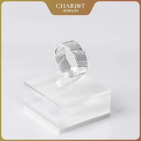 Nhẫn bạc S925 NCJ76 quà tặng sinh nhật ý nghĩa dành cho bạn trai ChariotJewelry