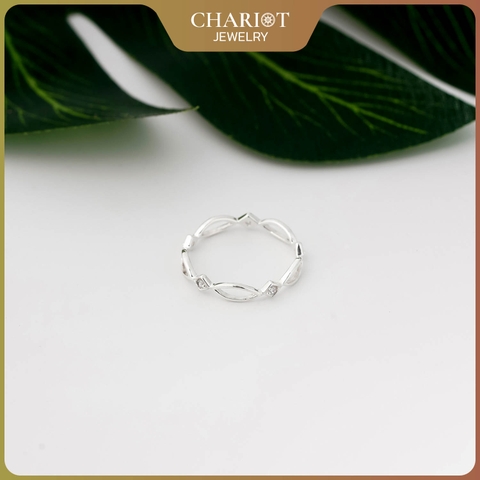 Nhẫn bạc S925 NCJ83 công chúa nhỏ đáng yêu 1 ChariotJewelry
