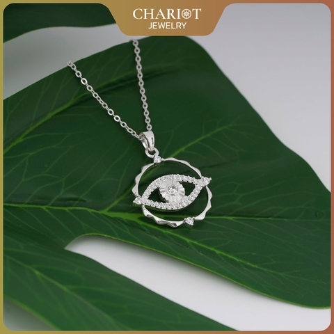 Dây chuyền bạc DCJ52 mắt thần Horus s925 ChariotJewelry