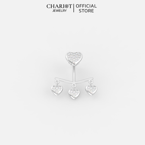 Khuyên Tai Bạc ECJ83 Venus Chariot Jewelry