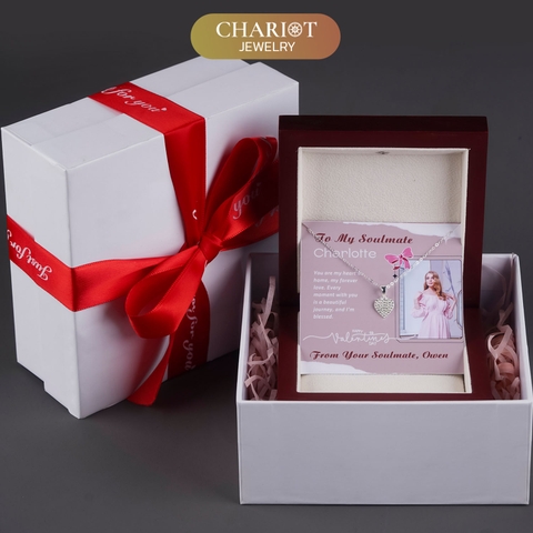 Dây chuyền S925 DCJ120 Mini Heart, quà tặng Valentine ý nghĩa, Chariot Jewelry