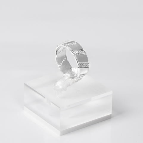 Nhẫn bạc S925 NCJ76 quà tặng sinh nhật ý nghĩa dành cho bạn trai ChariotJewelry