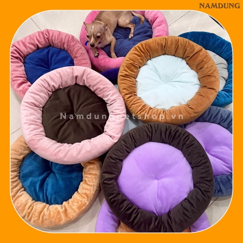 Nệm nằm cho chó,mèo <5KG, màu sắc ngẫu nhiên